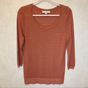 LOFT light knit sweater. Size XL.